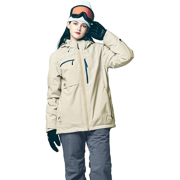 Amazon.co.jp: エアボーン（ARBN） スキーウェア スーツ 上下セット